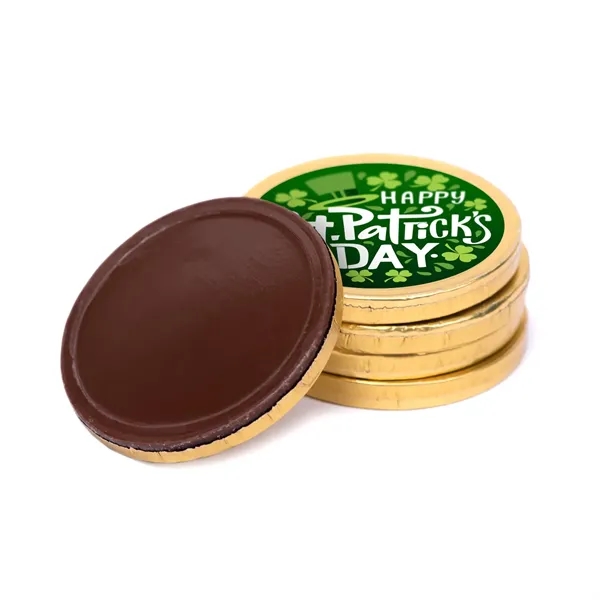 Enjoy Belgian milk chocolate coins wrapped in foil with your custom... from ASI 62088 IDProductsource