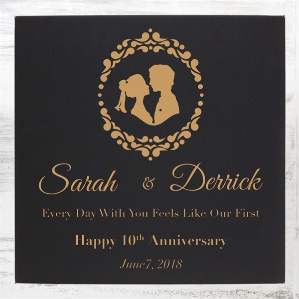 Leatherette Wall Decor with Sawtooth Hanger is a unique 10" x... from ASI 47791 Best Deal Awards