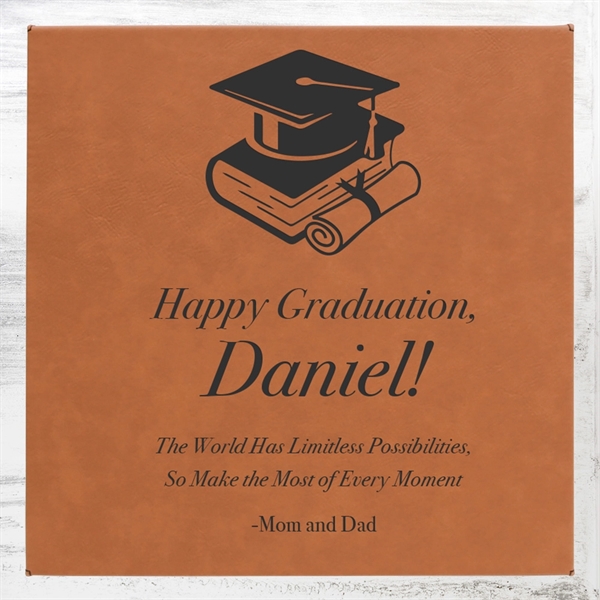 Leatherette Wall Decor with Sawtooth Hanger is a unique 10" x... from ASI 47791 Best Deal Awards