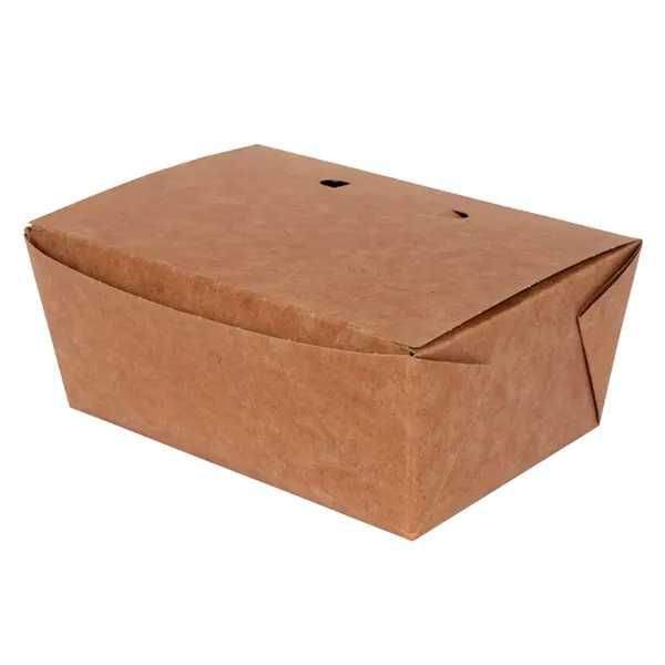 The BioPak DINE Vented Paper Takeout Box has vented lids, eco-friendly... from ASI 75731 PWS