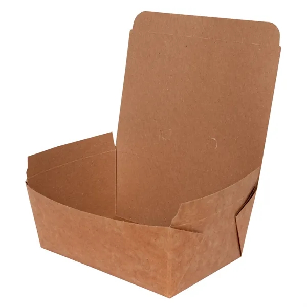 The BioPak DINE Vented Paper Takeout Box has vented lids, eco-friendly... from ASI 75731 PWS