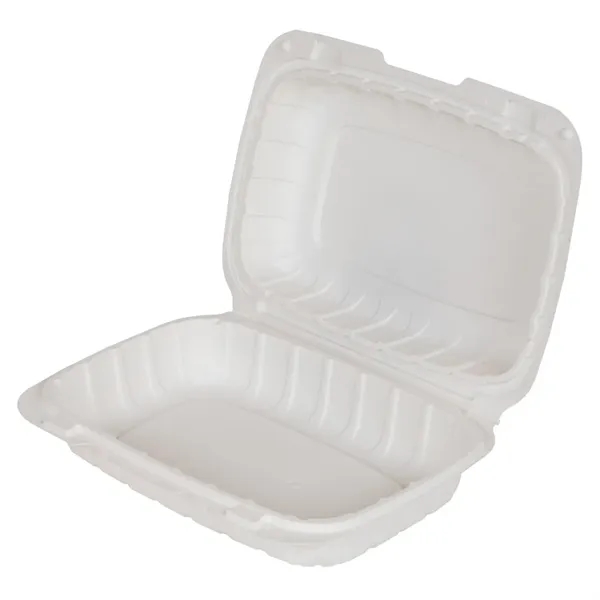 Mineral Plastic Clamshell Box, made from MFPP, uses 50% less plastic,... from ASI 75731 PWS