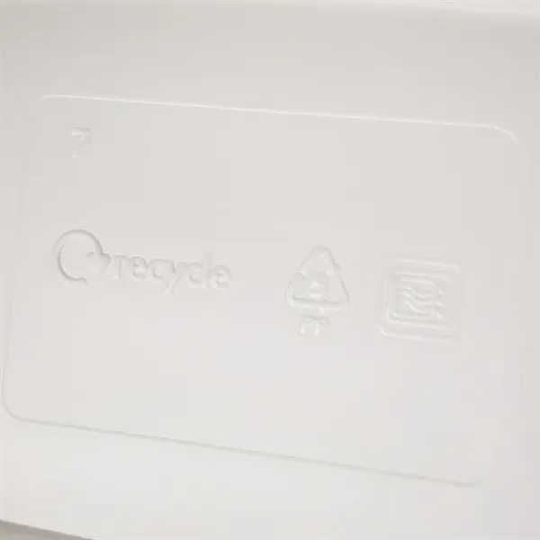 Mineral Plastic Clamshell Box, made from MFPP, uses 50% less plastic,... from ASI 75731 PWS