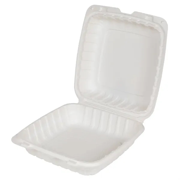 Mineral Plastic Clamshell Box, made from MFPP, uses 50% less plastic,... from ASI 75731 PWS