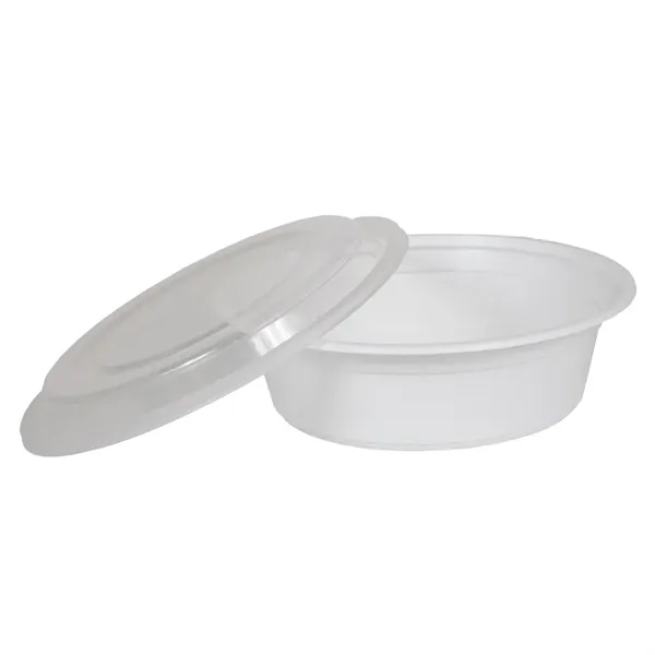 The Round Plastic Food Container is eco-friendly, leak-resistant & microwave/dishwasher/freezer safe,... from ASI 75731 PWS