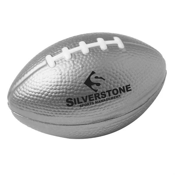 3" football shaped stress reliever.... from ASI 63549 Jornik Manufacturing Corp / Jornik