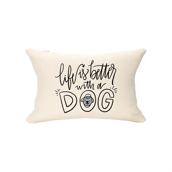 Linen Lumbar Pillow Cases... from ASI 92531 Unique Custom Products / UCP