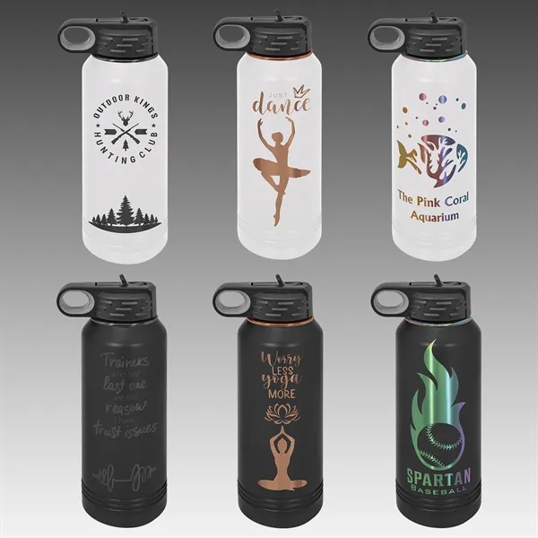 Polar Camel 32 oz. ION Plated Water Bottle... from ASI 92531 Unique Custom Products / UCP