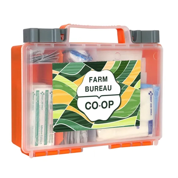 First aid kit. Tough plastic case that holds 118 essential items... from ASI 46170 Compass Industries Inc