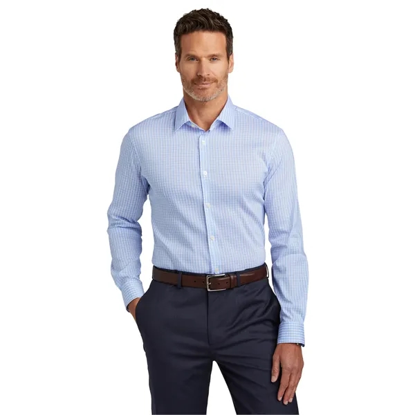 Brooks Brothers Tech Stretch Patterned Shirt... from ASI 84863 SanMar