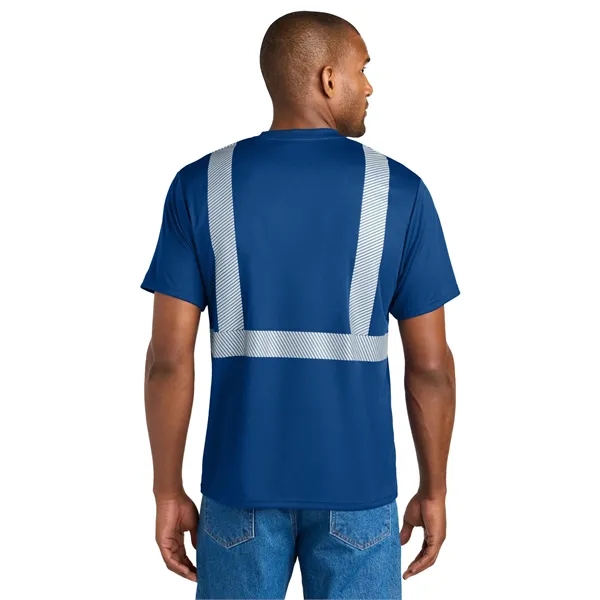 CornerStone Enhanced Visibility Segmented Tape Tee... from ASI 84863 SanMar