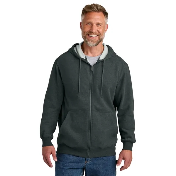 CornerStone Tough Fleece Full-Zip Hoodie... from ASI 84863 SanMar