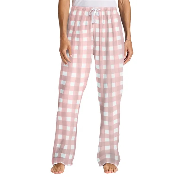 District Women's Flannel Plaid Pant.... from ASI 84863 SanMar