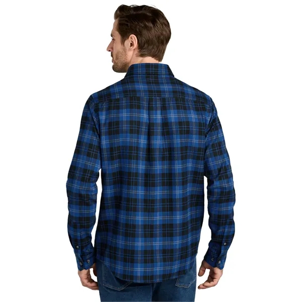 Eddie Bauer Long Sleeve Favorite Flannel Plaid Shirt... from ASI 84863 SanMar