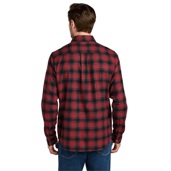 Eddie Bauer Long Sleeve Favorite Flannel Plaid Shirt... from ASI 84863 SanMar