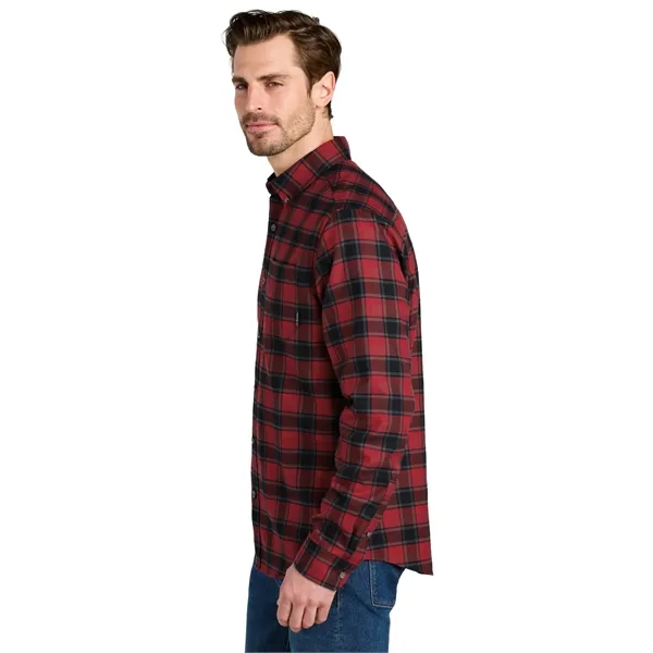 Eddie Bauer Long Sleeve Favorite Flannel Plaid Shirt... from ASI 84863 SanMar