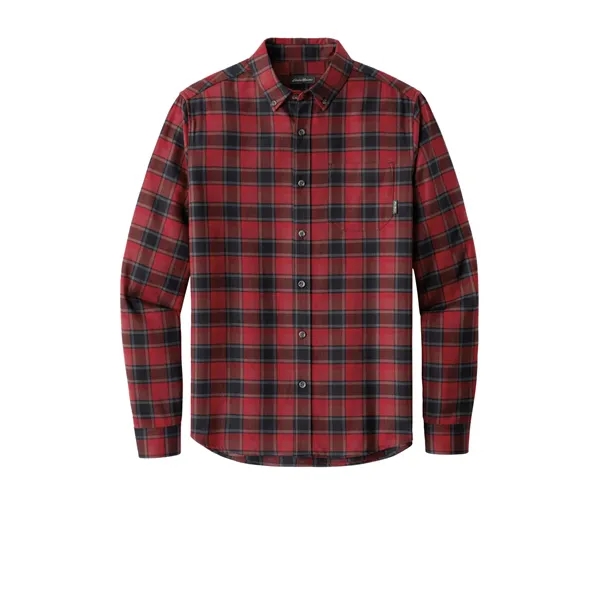 Eddie Bauer Long Sleeve Favorite Flannel Plaid Shirt... from ASI 84863 SanMar