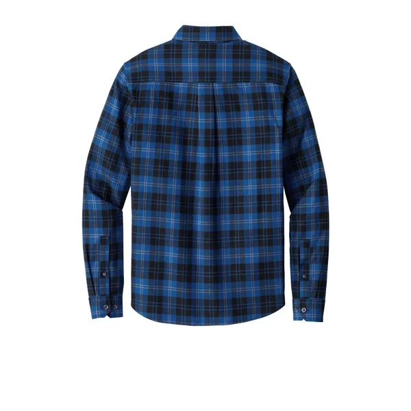 Eddie Bauer Long Sleeve Favorite Flannel Plaid Shirt... from ASI 84863 SanMar