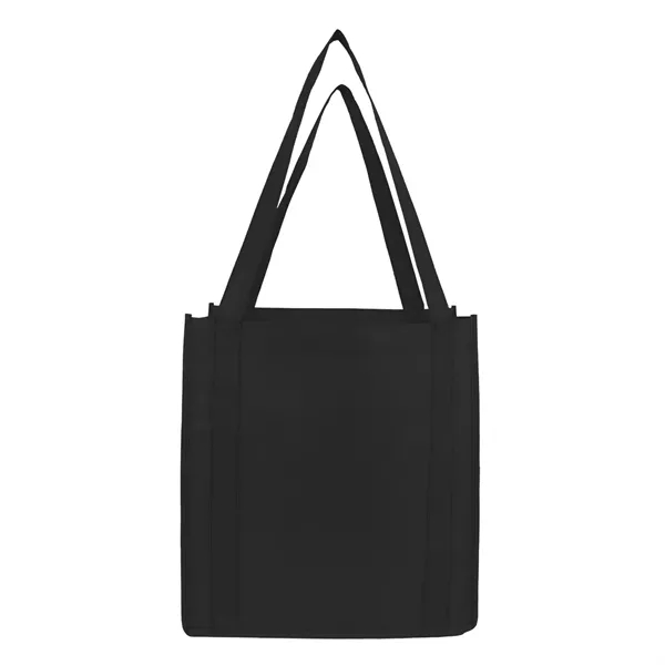 12" x 13" x 8" non-woven polypropylene reusable handled shopping tote... from ASI 37980 Bagworld