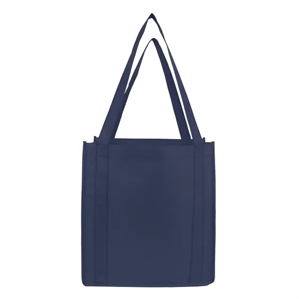 12" x 13" x 8" non-woven polypropylene reusable handled shopping tote... from ASI 37980 Bagworld