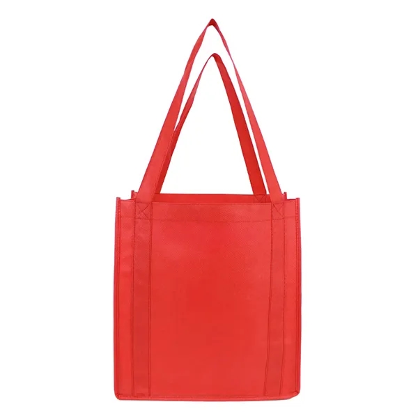 12" x 13" x 8" non-woven polypropylene reusable handled shopping tote... from ASI 37980 Bagworld
