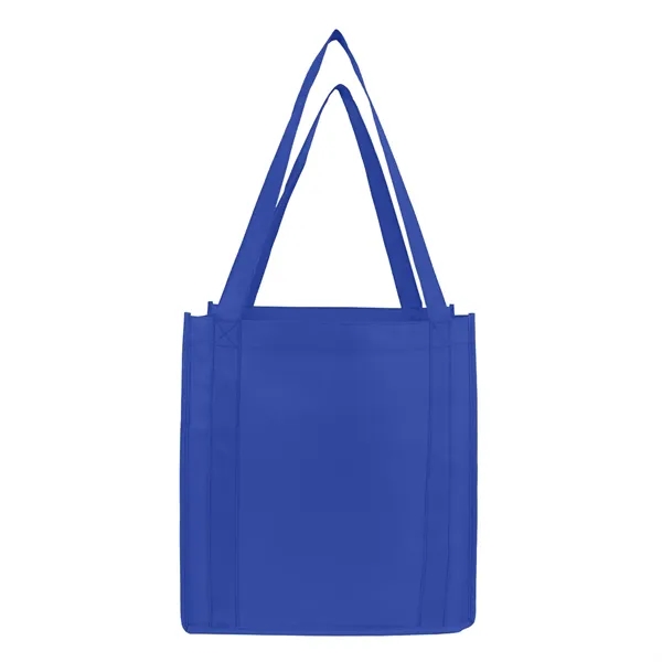 12" x 13" x 8" non-woven polypropylene reusable handled shopping tote... from ASI 37980 Bagworld