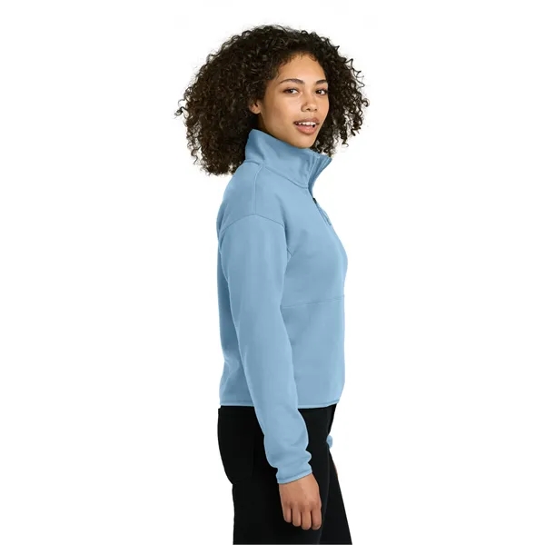 The North Face Women's Double-Knit 1/2-Zip Fleece... from ASI 84863 SanMar