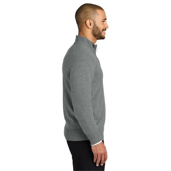 Port Authority Easy Care 1/4-Zip Sweater... from ASI 84863 SanMar
