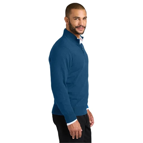 Port Authority Easy Care 1/4-Zip Sweater... from ASI 84863 SanMar