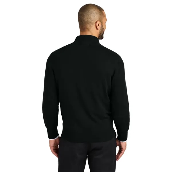 Port Authority Easy Care Full-Zip Sweater... from ASI 84863 SanMar