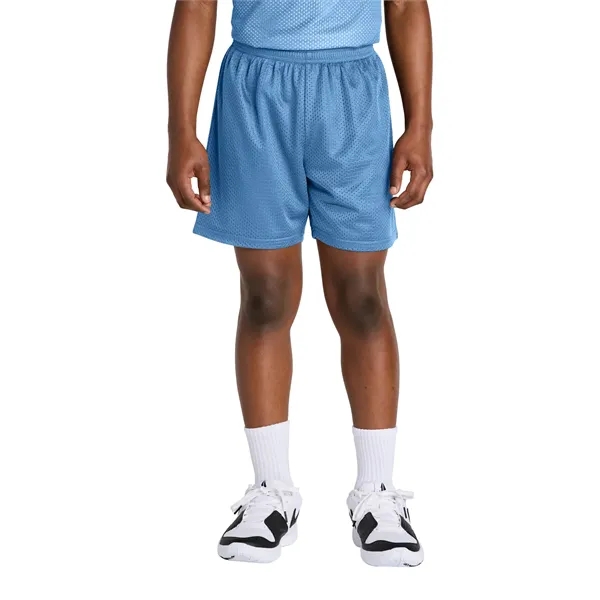 Sport-Tek Youth PosiCharge Mesh 5" Short... from ASI 84863 SanMar