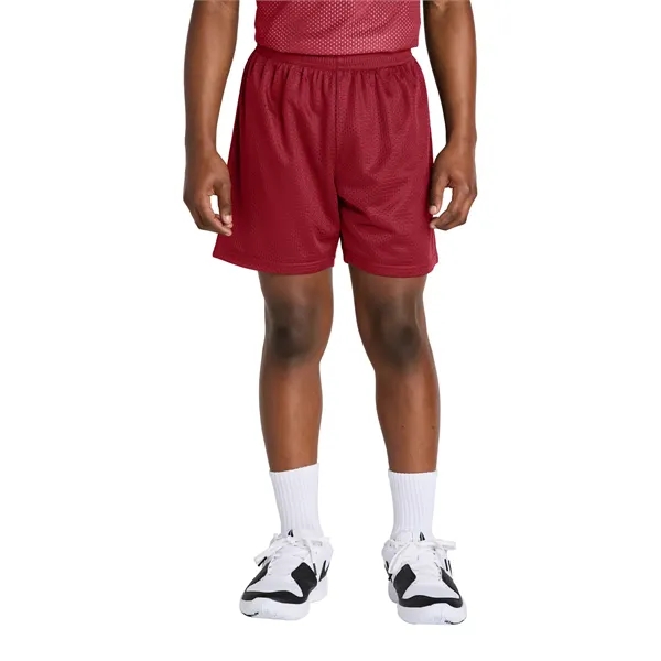Sport-Tek Youth PosiCharge Mesh 5" Short... from ASI 84863 SanMar