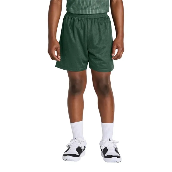 Sport-Tek Youth PosiCharge Mesh 5" Short... from ASI 84863 SanMar