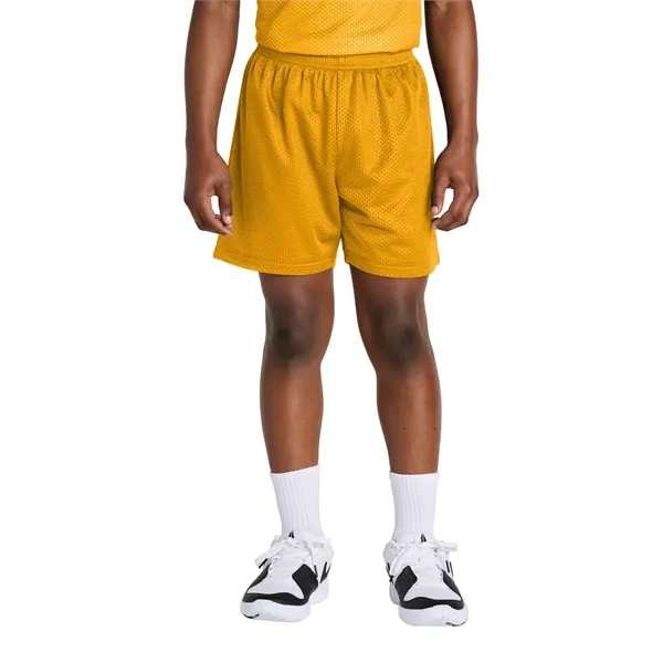 Sport-Tek Youth PosiCharge Mesh 5" Short... from ASI 84863 SanMar