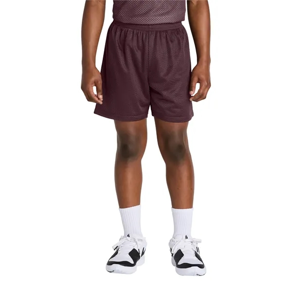 Sport-Tek Youth PosiCharge Mesh 5" Short... from ASI 84863 SanMar
