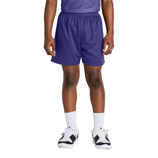 Sport-Tek Youth PosiCharge Mesh 5" Short... from ASI 84863 SanMar