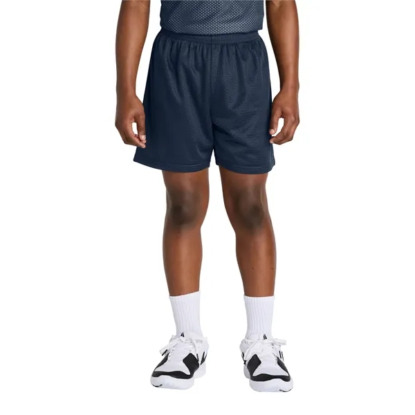 Sport-Tek Youth PosiCharge Mesh 5" Short... from ASI 84863 SanMar