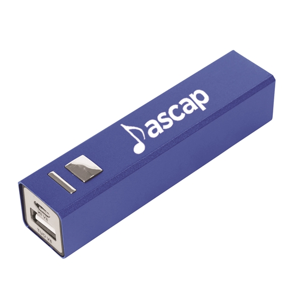 UL-certified power bank made of brushed aluminum with a rectangular shape... from ASI 90859 Tempo Industries Inc / Tempoline