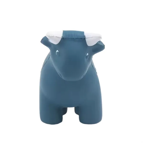 Cow shaped stress reliever plus 1 color silkscreen imprint on 1... from ASI 37218 Athena Promo (tm)