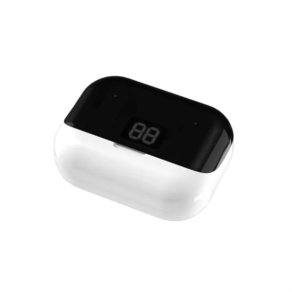 True stereo wireless bluetooth earbud with charging case and LED digital... from ASI 37218 Athena Promo (tm)