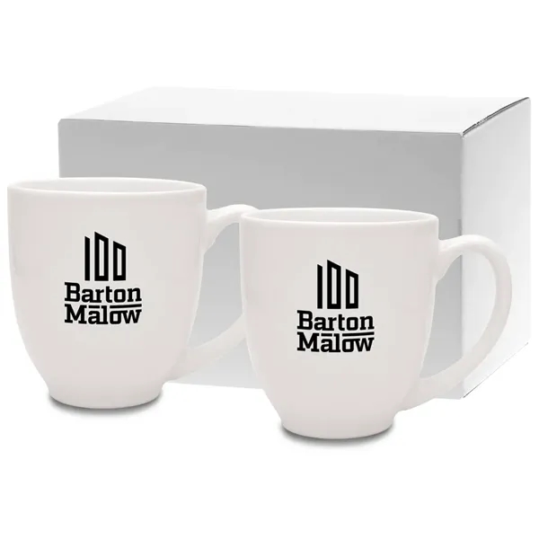 14 oz. ceramic mug set of two... from ASI 71920 Moderne Glass Company Inc