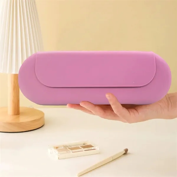 Portable silicone travel pouch bag plus 1c1p silkscreen imprint plus standard... from ASI 37218 Athena Promo (tm)