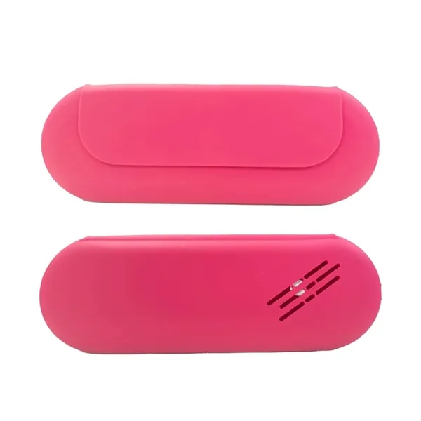 Portable silicone travel pouch bag plus 1c1p silkscreen imprint plus standard... from ASI 37218 Athena Promo (tm)