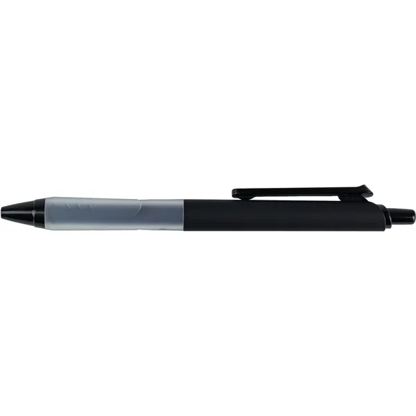 Pen with a silicone grip, rubberized barrel, and non-slip surface.... from ASI 57653 Gold Bond