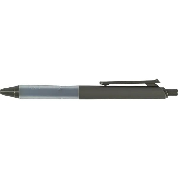 Pen with a silicone grip, rubberized barrel, and non-slip surface.... from ASI 57653 Gold Bond