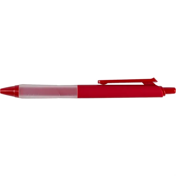 Pen with a silicone grip, rubberized barrel, and non-slip surface.... from ASI 57653 Gold Bond