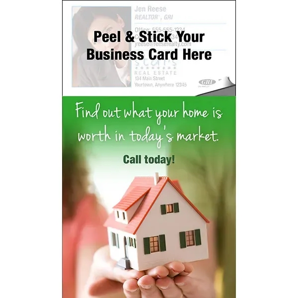 12-Month Calendar Magnet Pad - Tear-Off with Blank White Envelopes... from ASI 46719 Corner Lot Marketing Inc / CLMPromotions