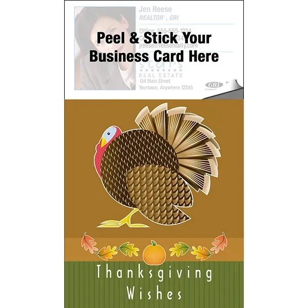 12-Month Calendar Magnet Pad - Tear-Off with Blank White Envelopes... from ASI 46719 Corner Lot Marketing Inc / CLMPromotions