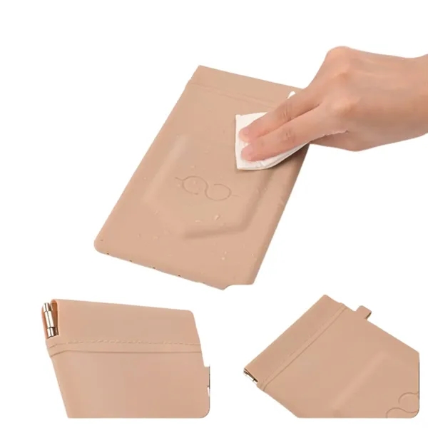 Soft silicone multipurpose pouch plus 1c1p silkscreen imprint plus standard shipping... from ASI 37218 Athena Promo (tm)