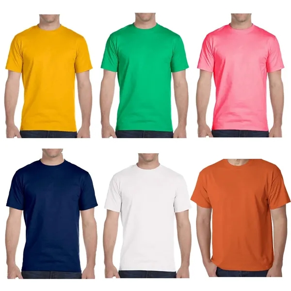 Dryblend 5.6 oz adult t-shirt plus 1 color silkscreen imprint on... from ASI 37218 Athena Promo (tm)